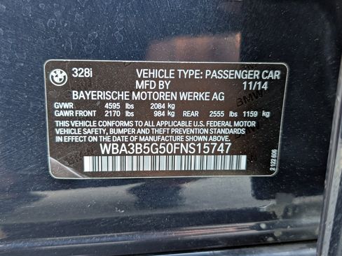 Used 2015 BMW 328i xDrive Sedan image 35