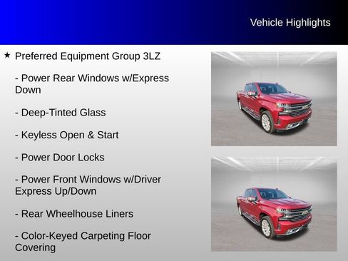 Used 2019 Chevrolet Silverado 1500 High Country AWD/4WD image 12