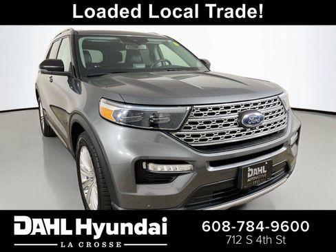 Used 2022 Ford Explorer Limited w/ Limited Technology Package AWD/4WD image 1