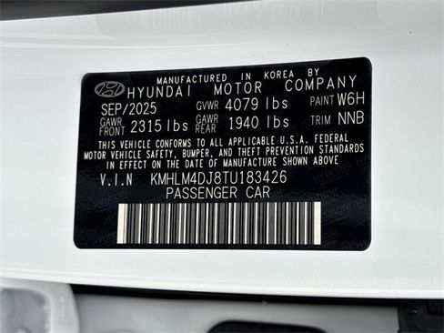 New 2026 Hyundai Elantra Blue image 32