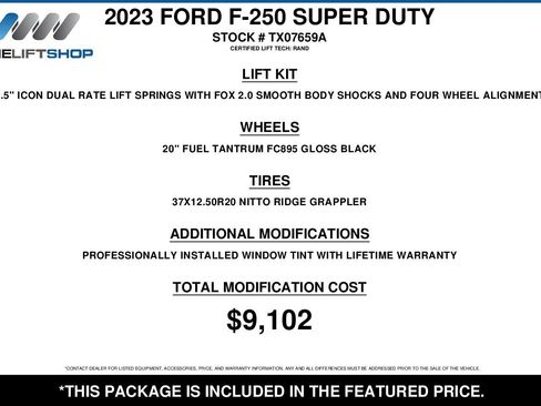 Used 2023 Ford F250 King Ranch AWD/4WD image 2