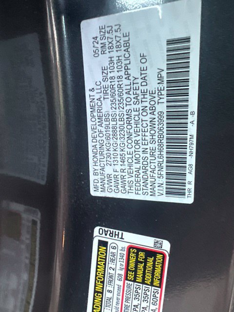Used 2024 Honda Odyssey EX-L image 11