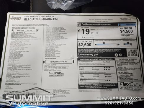 New 2026 Jeep Gladiator Sport image 35