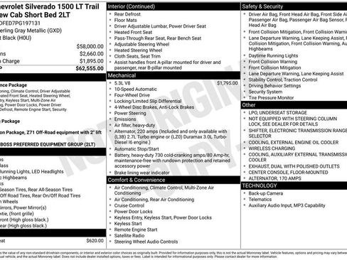 Used 2023 Chevrolet Silverado 1500 LT Trail Boss AWD/4WD image 10