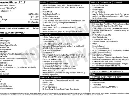 Certified 2023 Chevrolet Blazer LT image 4