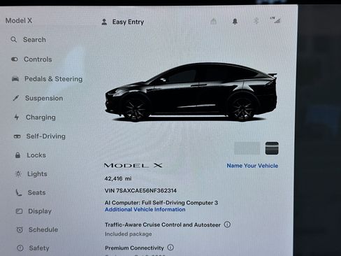 Used 2022 Tesla Model X AWD/4WD image 8