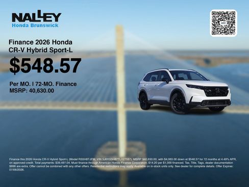 New 2026 Honda CR-V Sport-L image 7