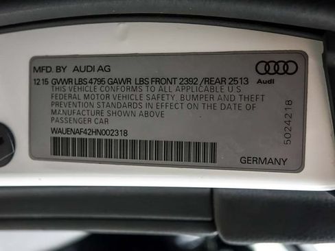 Used 2017 Audi A4 2.0T Premium Plus w/ Premium Plus Package AWD/4WD image 30