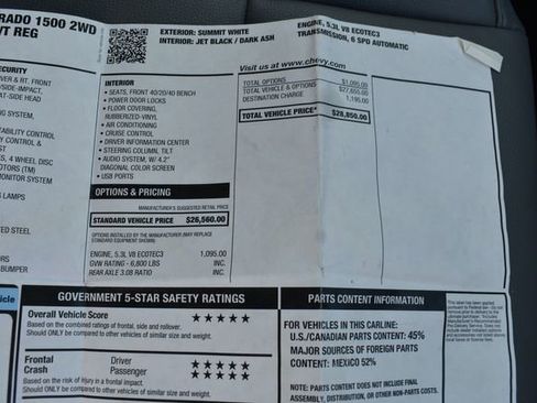 Used 2015 Chevrolet Silverado 1500 W/T image 14