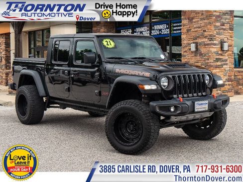 Used 2021 Jeep Gladiator Mojave w/ Cold Weather Group AWD/4WD image 1