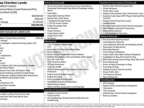 New 2026 Jeep Cherokee Laredo AWD/4WD image 27