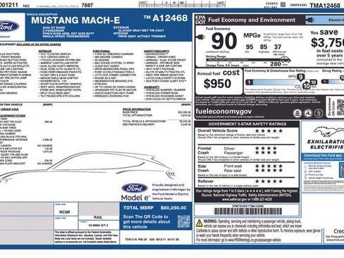 New 2026 Ford Mustang Mach-E GT AWD/4WD image 8