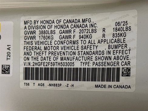 New 2026 Honda Civic Sport image 27