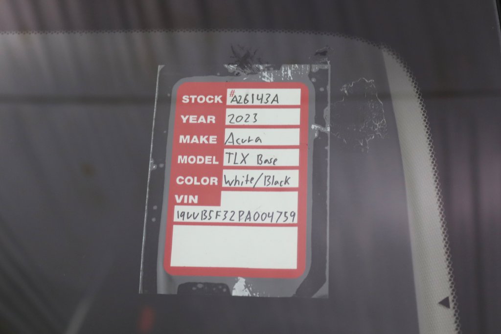 Certified 2023 Acura TLX FWD image 28