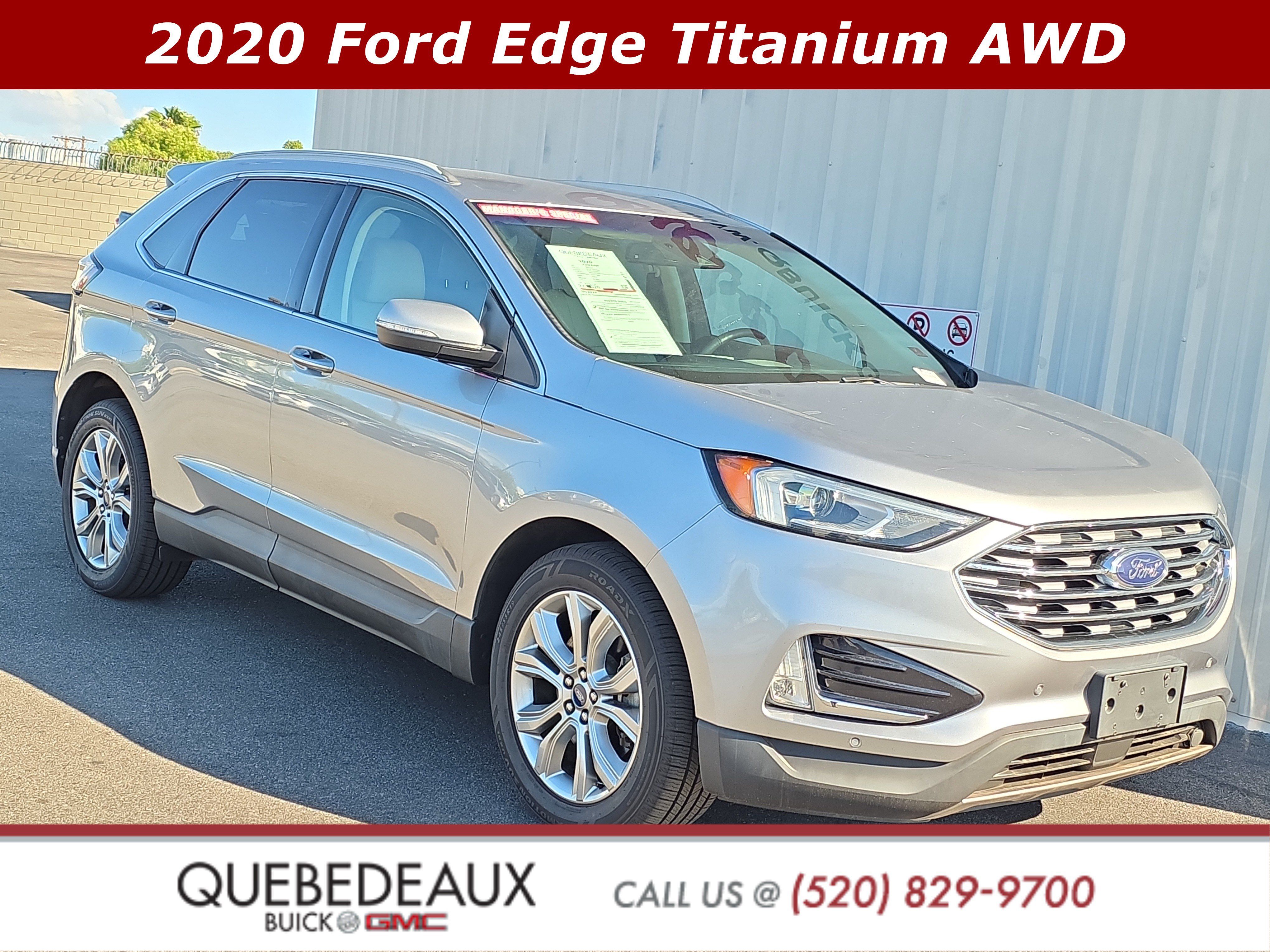 Used 2020 Ford Edge Titanium w/ Cargo Accessory Package AWD/4WD image 1
