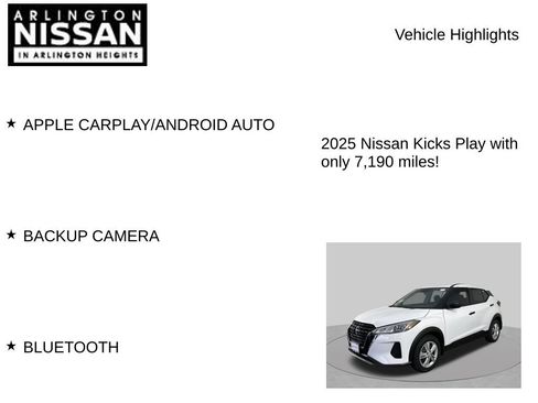 Used 2025 Nissan Kicks Play S FWD image 8