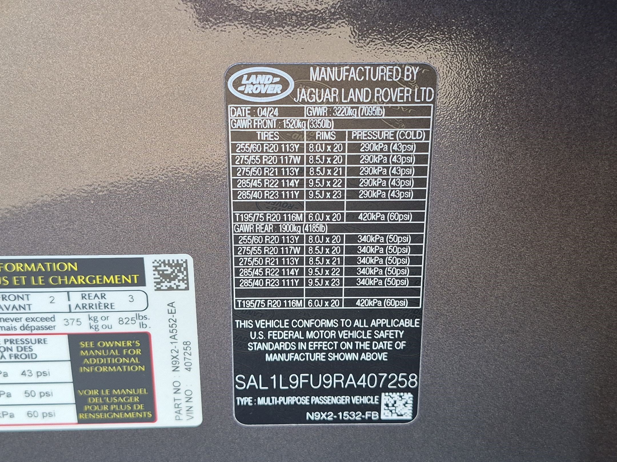 Used 2024 Land Rover Range Rover Sport Dynamic SE AWD/4WD image 32