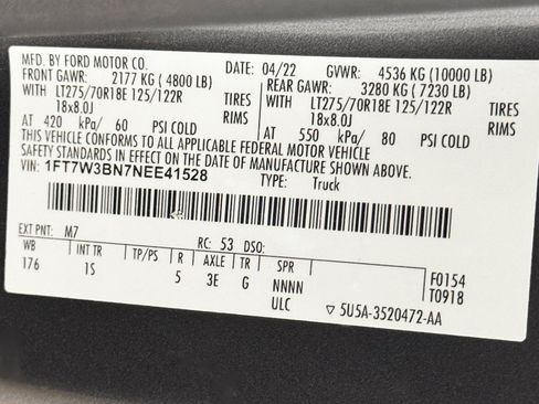 Used 2022 Ford F350 XL w/ STX Appearance Package AWD/4WD image 30