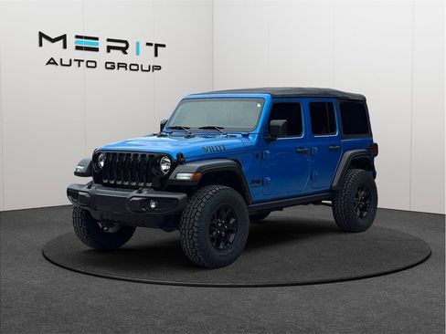 Used 2021 Jeep Wrangler Unlimited Willys AWD/4WD image 4