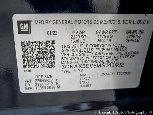 Used 2021 Chevrolet Equinox LS AWD/4WD image 35