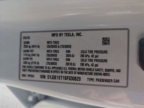 Used 2025 Tesla Model 3 Performance AWD/4WD image 24