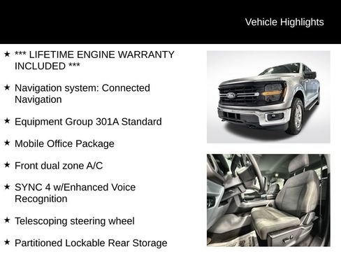 Used 2024 Ford F150 XLT w/ Mobile Office Package image 2