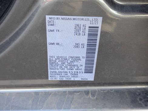 Used 2024 Nissan Altima 2.5 SV image 34