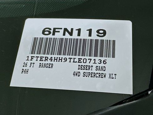 New 2026 Ford Ranger XLT w/ Equipment Group 301A High image 7