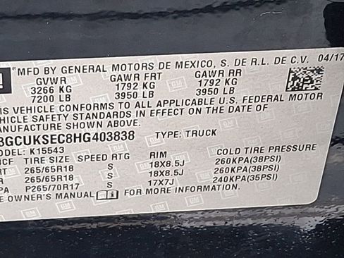 Used 2017 Chevrolet Silverado 1500 LTZ Z71 w/ LTZ Plus Package image 18