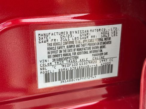 Used 2023 Nissan Sentra SV w/ SV Premium Package FWD image 40