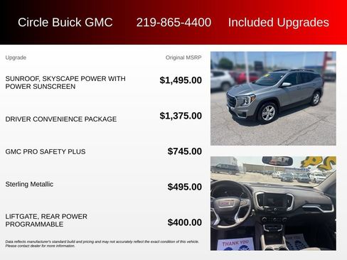 Used 2024 GMC Terrain SLE w/ Driver Convenience Package FWD image 3