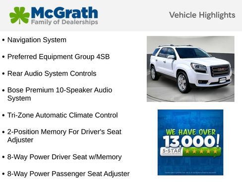 Used 2017 GMC Acadia Limited SLT FWD image 6