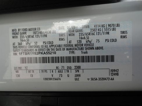 Used 2023 Ford Transit 250 Low Roof w/ Exterior Upgrade Package RWD image 22