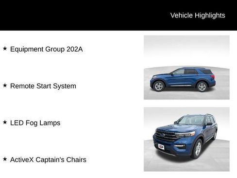 Used 2020 Ford Explorer XLT w/ Equipment Group 202A AWD/4WD image 3