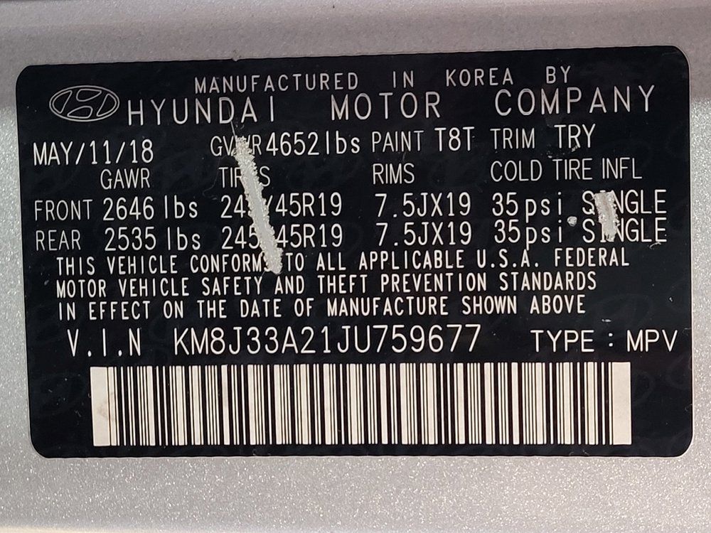 Used 2018 Hyundai Tucson Limited w/ Ultimate Package 02 FWD image 33
