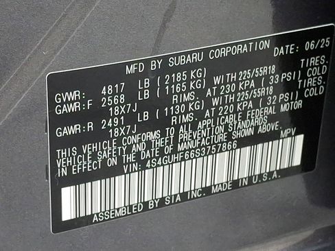 Certified 2025 Subaru Crosstrek 2.5i Sport image 27