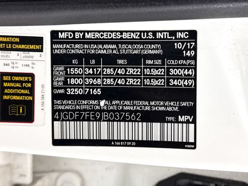 Used 2018 Mercedes-Benz GLS 63 AMG 4MATIC image 39