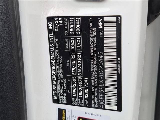 Certified 2024 Mercedes-Benz GLS 450 4MATIC image 20