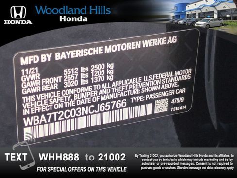Used 2022 BMW 740i w/ M Sport Package RWD image 28