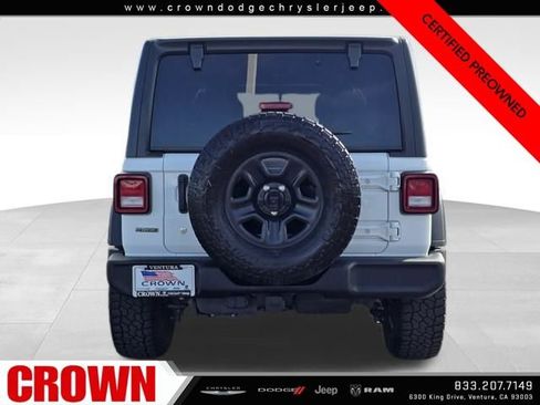 Certified 2021 Jeep Wrangler Unlimited Sport image 6