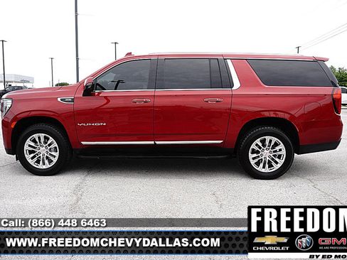 Used 2022 GMC Yukon XL SLT w/ SLT Premium Package RWD image 4