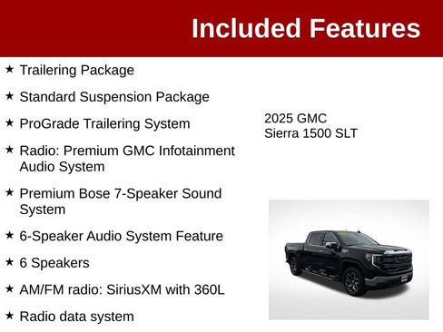 Used 2025 GMC Sierra 1500 SLT AWD/4WD image 4