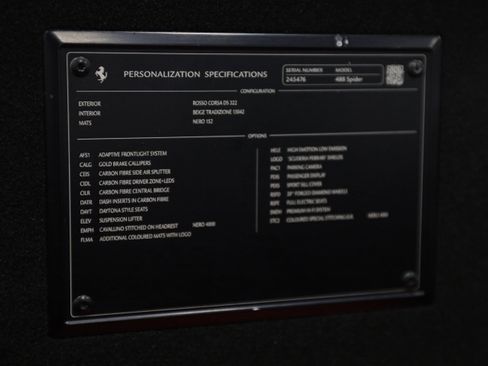 Used 2019 Ferrari 488 Spider RWD image 30