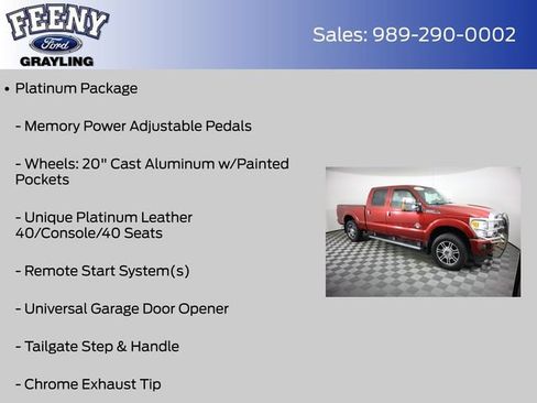 Used 2015 Ford F250 Platinum AWD/4WD image 12