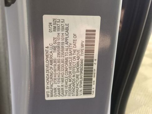 Certified 2024 Honda Odyssey Sport image 33