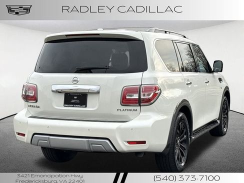 Used 2017 Nissan Armada Platinum w/ Captain Seat Package image 7