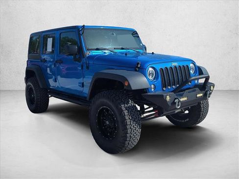 Used 2016 Jeep Wrangler Unlimited Sport w/ Quick Order Package 24S AWD/4WD image 3