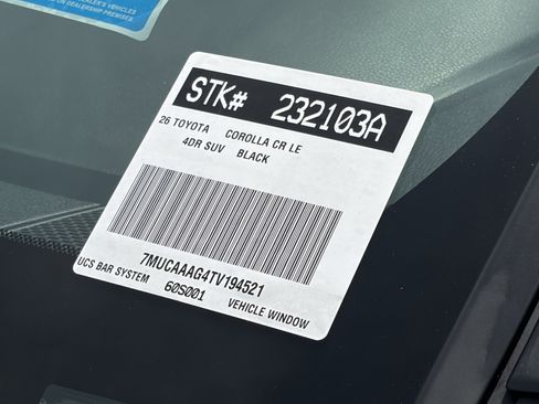 Certified 2026 Toyota Corolla Cross LE FWD image 31