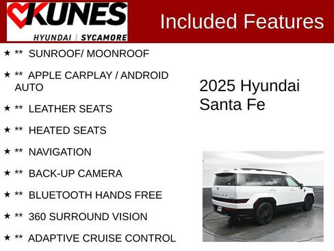 Used 2025 Hyundai Santa Fe Calligraphy AWD/4WD image 2