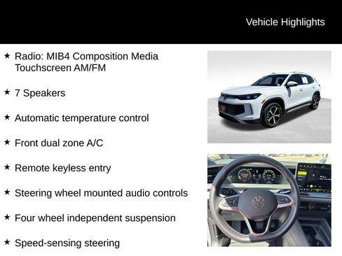 Used 2025 Volkswagen Tiguan SE AWD/4WD image 9